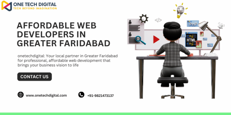 Affordable Web Developers in Greater Faridabad.
