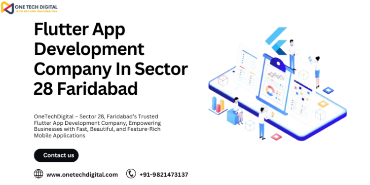 Flutter App Development Company In Sector 28 Faridabad