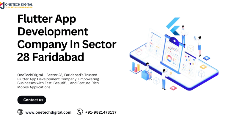 Flutter App Development Company In Sector 28 Faridabad