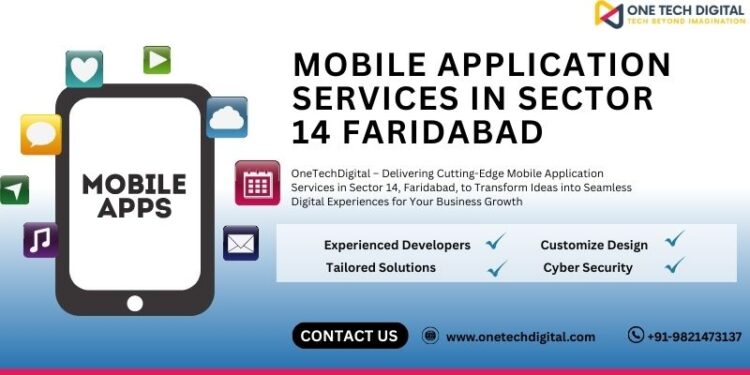 Mobile Application Services In Sector 14 Faridabad