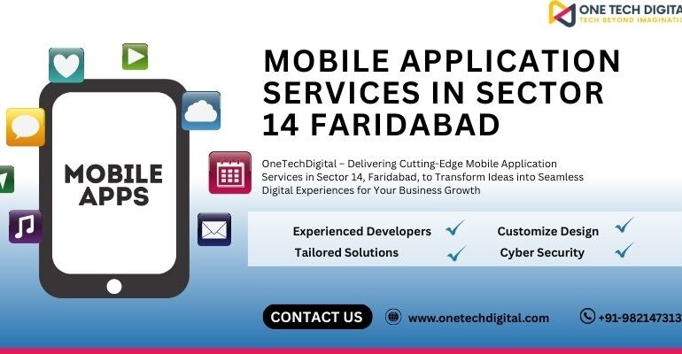 Mobile Application Services In Sector 14 Faridabad