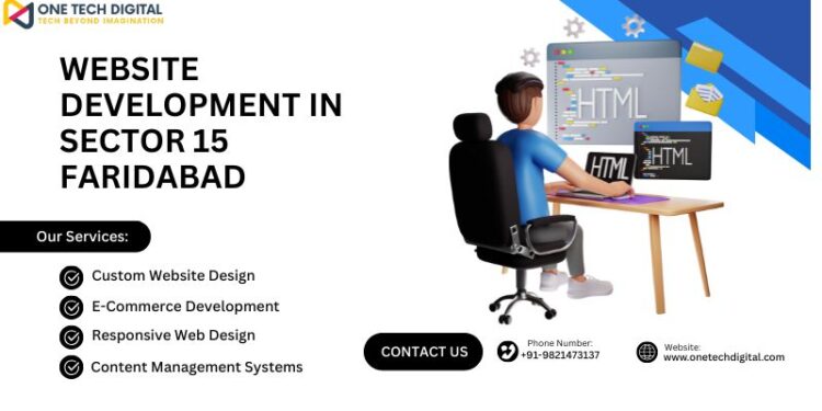 Website Development in Sector 15 Faridabad