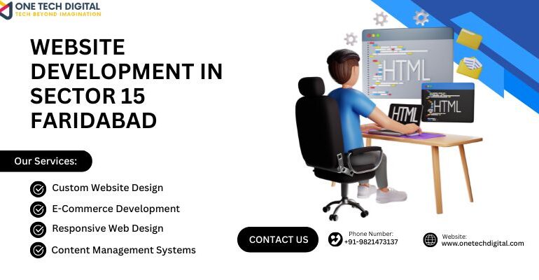 Website Development in Sector 15 Faridabad