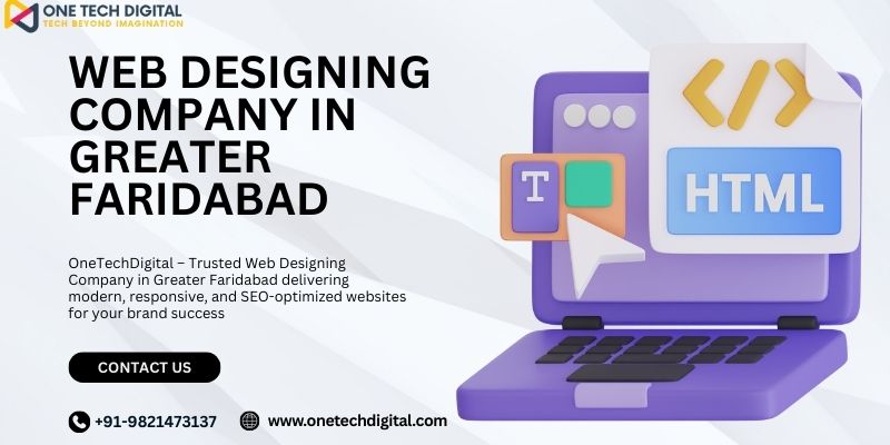 Web Designing Company In Greater Faridabad