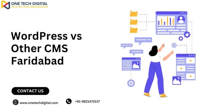WordPress vs Other CMS Faridabad