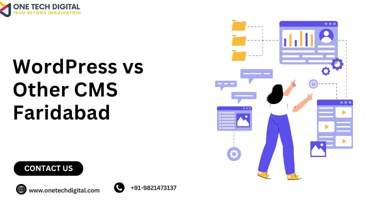 WordPress vs Other CMS Faridabad