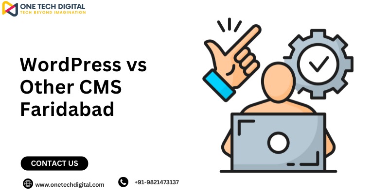 WordPress vs Other CMS Faridabad