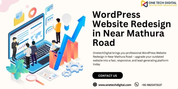 WordPress Website Redesign in Near Mathura Road