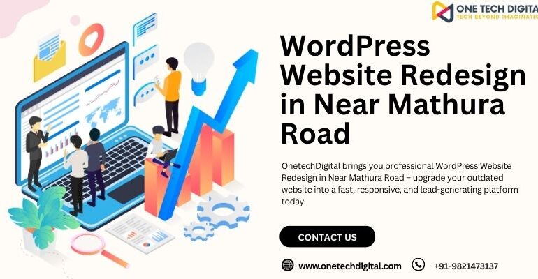 WordPress Website Redesign in Near Mathura Road
