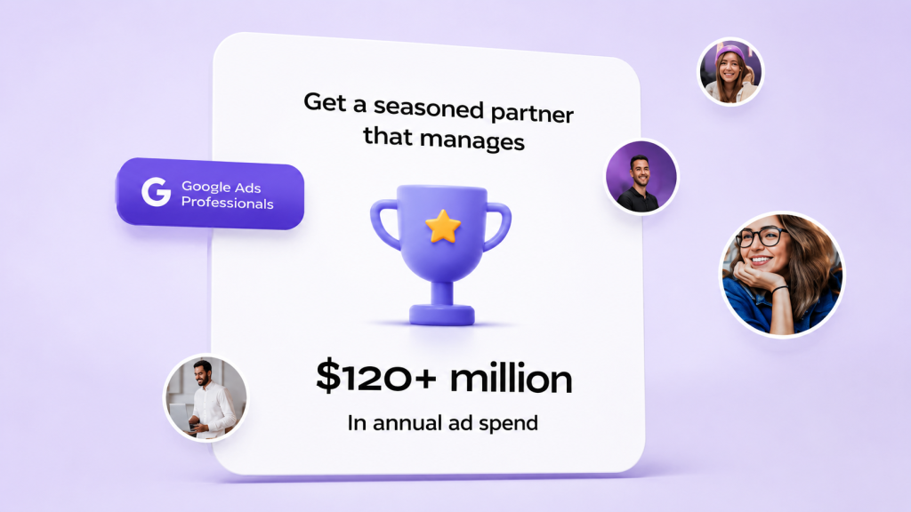 Certified Google Ads professionals managing high-performing PPC campaigns to maximize ROI and business growth