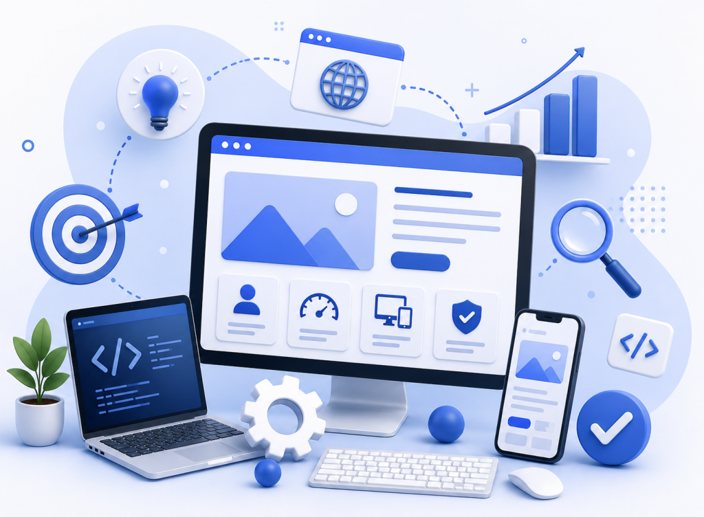 Web development company in Faridabad offering custom and responsive website solutions